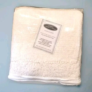 Brentwood Originals "Natural" Chenille Überwurf Decke mit Fransen 40 x 58 NEU  - Bild 1 von 4