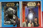 Star Wars Lot Of 2 Golden Books 1997 Puzzles & Mazes Free Shipping Training Jedi