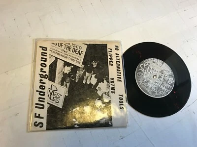 US punk 7” comp SF UNDERGROUND 1st '79 VKTMS FLIPPER TOOLS 45 EP sub1 no alterna Foto 1 de 3