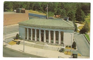 UNITED STATES POST OFFICE Postal Aerial USPS Westerly Rhode Island Postkarte RI - Bild 1 von 2