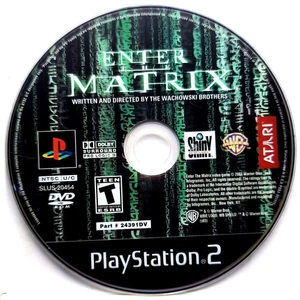 Scratch-Free - Enter The Matrix - Sony Playstation 2 Pristine Tested Authentic - Picture 1 of 5