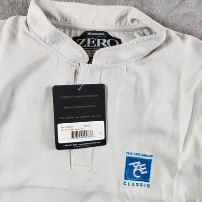 Chaleco de microgamuza clásico Zero Restriction para hombre talla L grande sin mangas de golf Foto 1 de 4