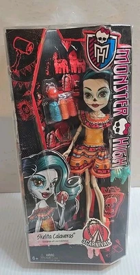 Monster High Scarnival Skelita Calaveras 11" Doll NIB 2014 New - Image 1 of 4