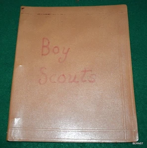 VINTAGE BOY SCOUT - c.1950's BOY SCOUT SCRAP BOOK - WISCONSIN - Picture 1 of 8