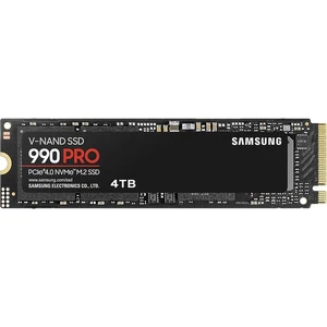 Samsung 990 PRO PCIe 4.0 NVMe M.2 SSD 4TB (MZ-V9P4T0B/AM) - Open Box - Afbeelding 1 van 12