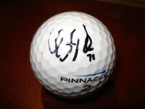 Promi Golf Ball Auto Martin Brodeur 71 His Rillen? Devils Hof Legende Selten - Picture 1 of 11
