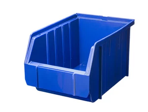 Sonderangebot 100 Stapelboxen BLAU Gr.3 Schraubenboxen 23x 15x 12,5 cm NEU 1A  - Bild 1 von 1