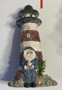 Belsnickle Special Limited Edition Leuchtturm Figur 1996 signiert vom Künstler - Bild 1 von 8