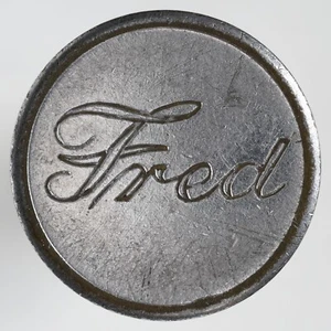 Ficha de diversión Fred (en guión) (¿Minnesota?) - Imagen 1 de 2