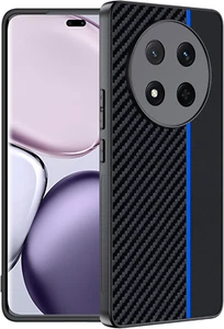 Custodia per Honor Magic 7 Lite Cover [Fibra Di Carbonio] Morbido TPU Custodia P - Foto 1 di 13