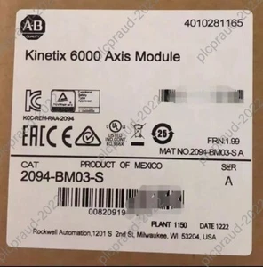 New AB 2094-BM03-S servo drive kinetix 6000 axis module Allen-Bradley 2094BM03S - Picture 1 of 4