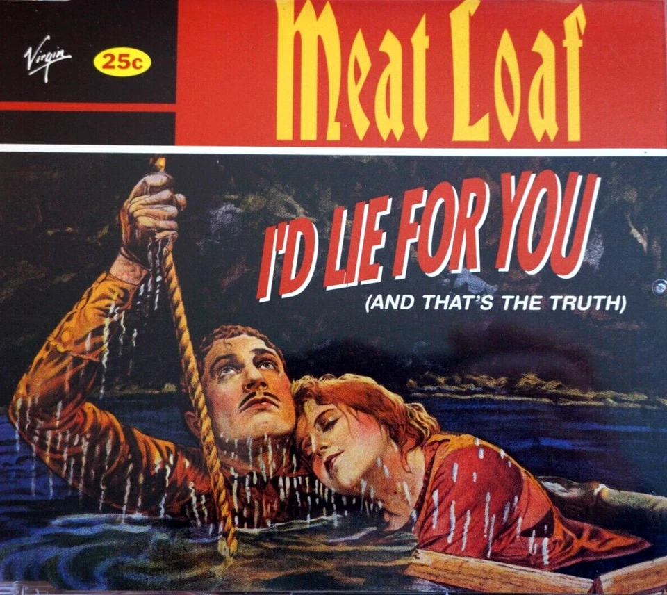 Meat Loaf - I'd Lie For You, And That's The Truth - CD sencillo, en muy buena condición Foto 1 de 2