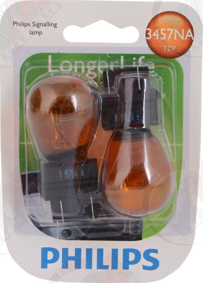 Juego de 2 bombillas de señal de giro ámbar PHILIPS 3457NALLB2 para BMW Mercedes Audi VW Foto 1 de 1