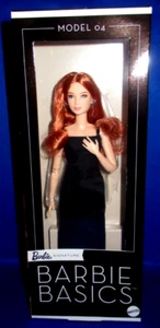 BARBIE SIGNATURE BARBIE BASICS MODEL 04 RED HAIR ARTICULATED COLLECTOR DOLL 2025 - Picture 1 of 4