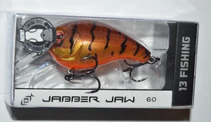 13 jabber mandíbula de pesca 60 2 3/8" crankbait bajo pico cuadrado 2'-4' diamante craw - Imagen 1 de 3