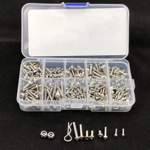 1 Set 82056-4 Screws Stainless Screw Kit For 1/10 RC Car Traxxas TRX-4 Crawler - Picture 1 of 9