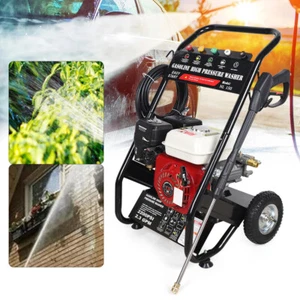 Idropulitrice benzina professionale motore benzina getto vapore 190 bar 4900 watt 6,5 cv - Foto 1 di 19