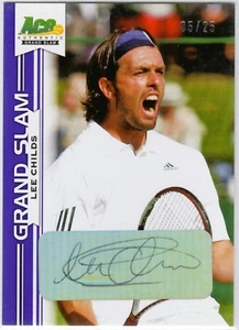 Ace Authentic Grand Slam 2013 Lee Childs automático/25 - Imagen 1 de 2