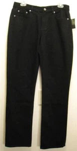 NEW LRL Lauren Jeans Co. Ralph Lauren Women's Size 8 Modern Slim Black NWT - Picture 1 of 4