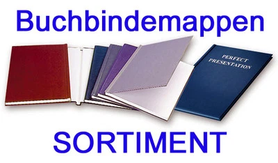 FALAMBI 8 Thermo - Buchbindemappen, HardCover Thermobindemappen, Sortiment Thermomappen