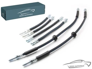 6x BREMSSCHLAUCH VORNE HINTEN VW MULTIVAN T5 TRANSPORTER T5 ORIGINAL VEGO - Picture 1 of 2