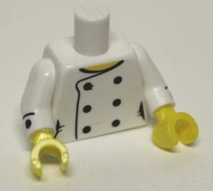 Lego® 4 busto busto 973pb2708c01 minifigure bianco - Foto 1 di 1