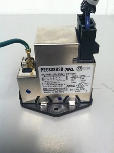 CORCOM EMI FILTER PE0S0SH3B. 3A, 120/250V, 50-60Hz - Picture 1 of 4