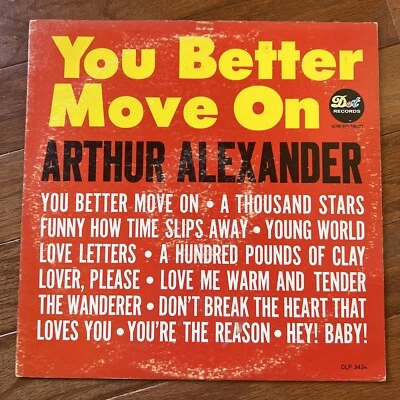 NEW Arthur Alexander Lp You Better Move On 180g VINYL deep soul country R&B - Image 1 of 2
