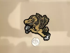 University Of Iowa HERKY THE HAWK Embroidered Iron On Patch (Nice) 3"x 2.75" - Picture 1 of 1