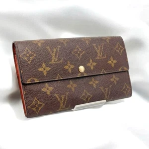 LOUIS VUITTON Monogram Pochette Porte Monnaie Credit Wallet M61725 Auth F/S - Picture 1 of 15