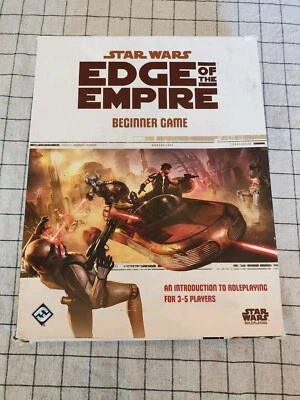 Used COMPLETE Star Wars Edge of the Empire Beginner Game Roleplaying FFG  - Image 1 of 4