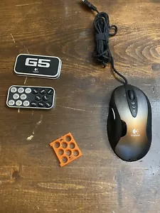 Logitech G5 Laser Gaming Mouse With Full Tuning Weight Set - Bild 1 von 2