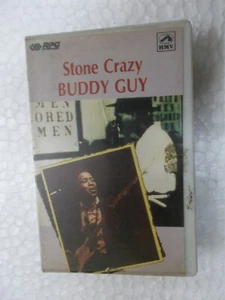 STONE CRAZY BUDDY GUY RARE orig CASSETTE TAPE INDIA CLAMSHELL 1994 - Picture 1 of 4