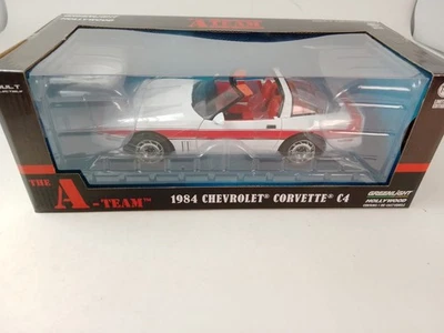Greenlight Chevrolet Corvette C4 THAE A-TEAM 1984 1/18 13532 - Immagine 1 di 4