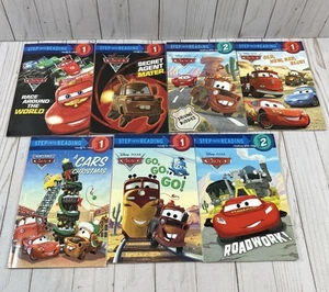 7 Disney Pixar Cars Step Into Reading, Ready To Reading Level 1 & 2 Bücher - Bild 1 von 12