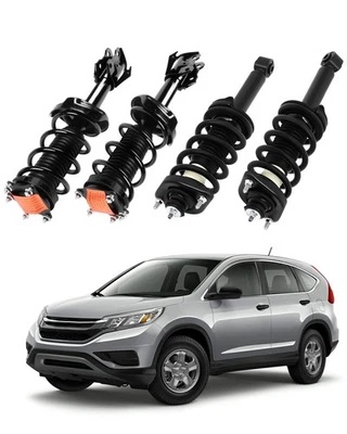 Front & Rear Quick Complete Struts Coil Spring For 2012 2013 14 Honda CR-V AWD Foto 1 de 4