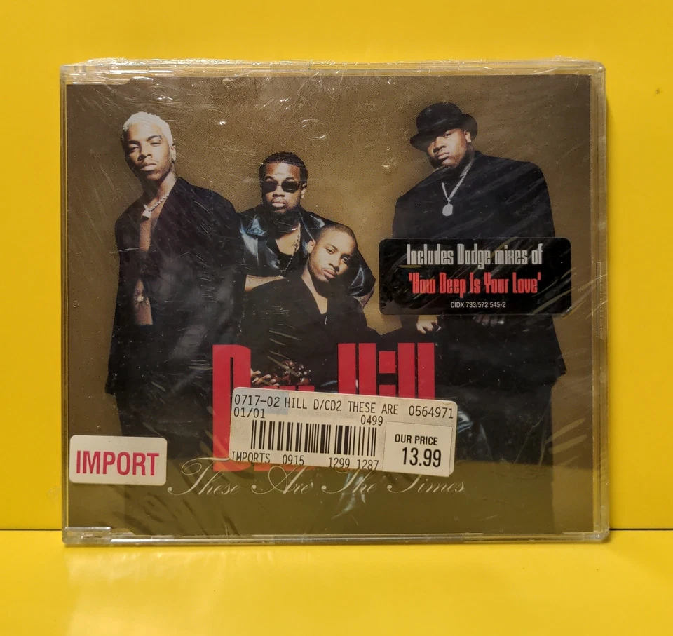 These Are the Times [Single] by Dru Hill (CD, Feb-1999, PolyGram)
