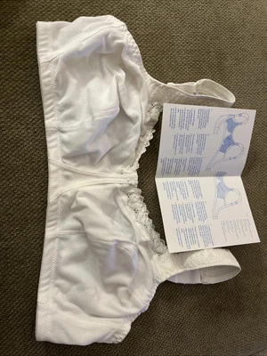 Sujetador protésico Anita talla 38D blanco con bolsillo Foto 1 de 4