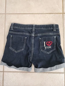 Size 10 Gucci Denim Shorts Girls New without tags - Picture 1 of 5