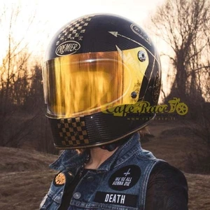 Premier Trophy Gold Visor Approved In Polycarbonate Universal Mounting - Picture 1 of 1