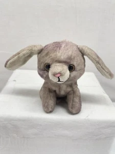 Russ Petooties Pets Plush Hopper the Bunny Easter Gray Rabbit 5” - Picture 1 of 11
