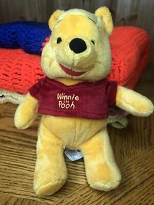 Authentic Disney Store Winnie The Pooh Stuffed Bear Plush Toy 8โ ๐ - Picture 1 of 6