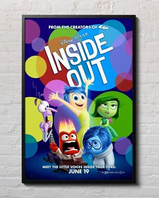 Inside Out 2015 Movie Poster 24"x36" Glossy Unframed 15048 - Image 1 of 3