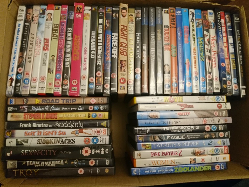 Dvds films comedy action more you buy the cheaper they are!!! - Image 1 of 1