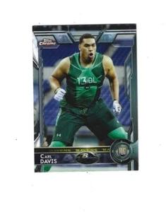 2015 Topps Chrome #195 Carl Davis RC  BALTIMORE RAVENS - Picture 1 of 1