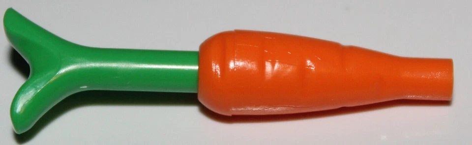 Lego 30x Orange Carrot Bright Green Stem Minifig Food Vegetable Compete Assembly - Image 1 of 1