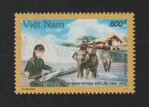Francobolli Vietnam 2004 Provincia di Dak Lak, cent. Scott # 3236 MNH - Foto 1 di 1