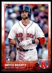 2015 Topps Series 1 Bryce Brentz RC #26 Boston Red Sox - Picture 1 of 2