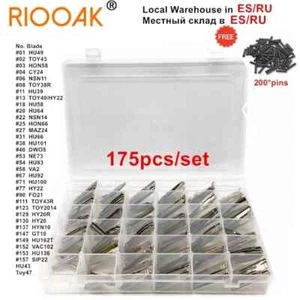 175 Stück Autoschlüssel Rohling Fernbedienung KD Schlüsselblatt Fernbedienungen mit Box - Bild 1 von 13