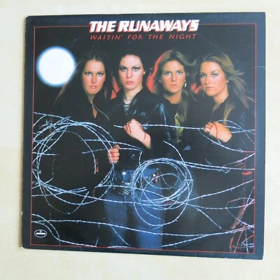 THE RUNAWAYS Waitin' For The Night UK vinyl LP Mercury Records Joan Jett - Image 1 of 4